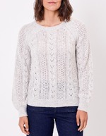 Pull tricot fantaisie imprimé La Fiancée