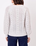 Pull tricot fantaisie imprimé La Fiancée