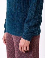 Pull tricot fantaisie imprimé La Fiancée