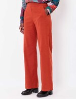 Pantalon large flanelle coton bio imprim&eacute; La Fianc&eacute;e