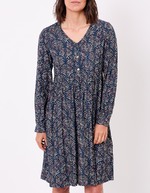 Robe empire fluide imprimé La Fiancée