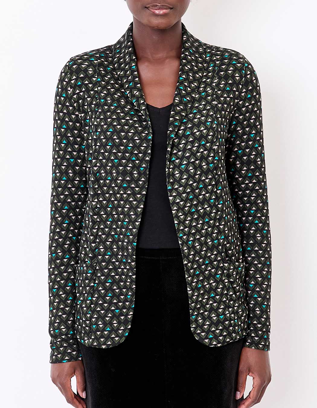 Veste souple ajustée maille imprimé La Fiancée