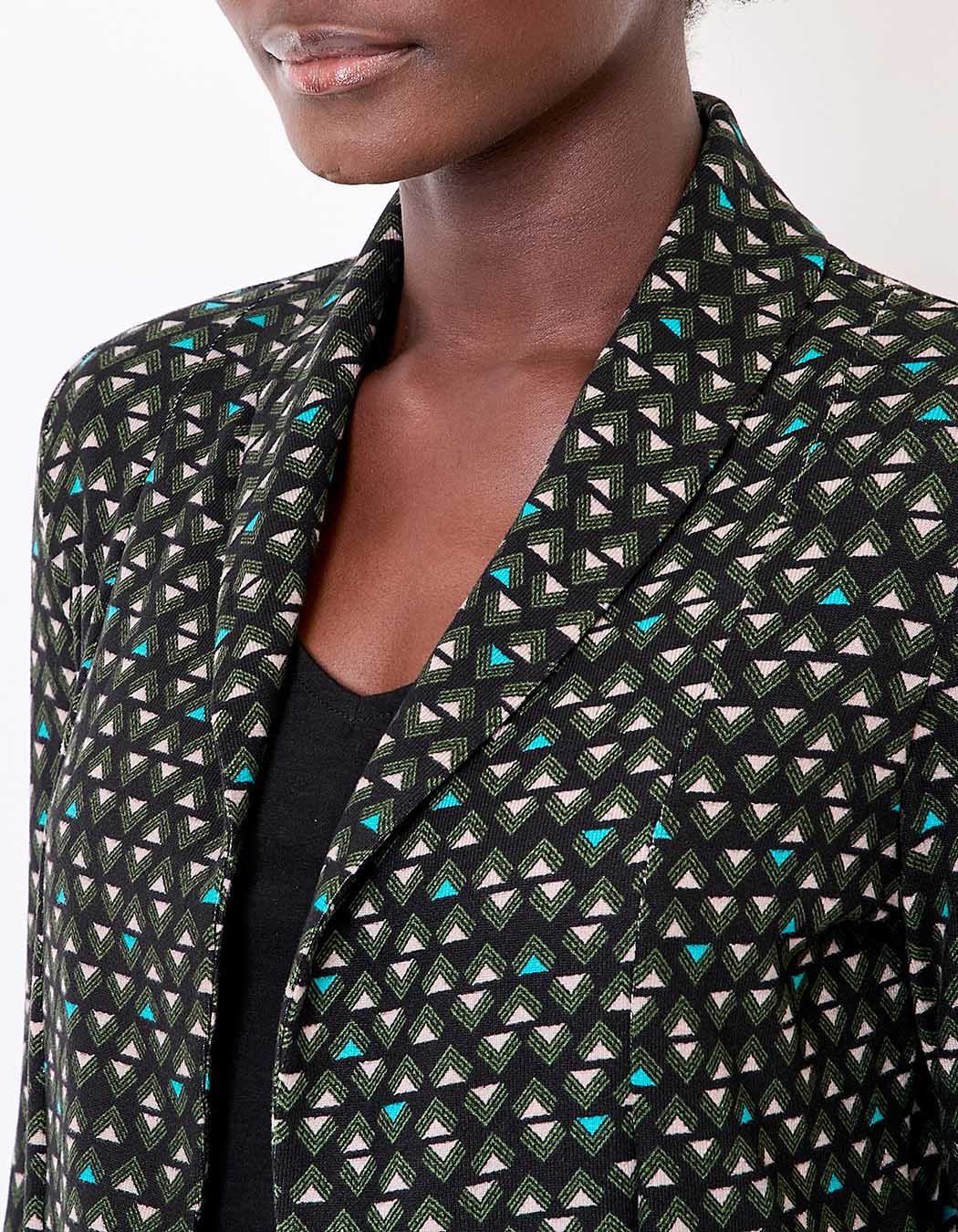 Veste souple ajustée maille imprimé La Fiancée