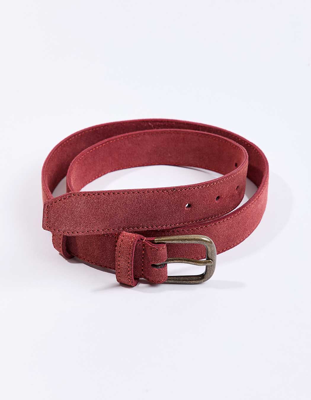 Ceinture cuir Suede imprimé La Fiancée