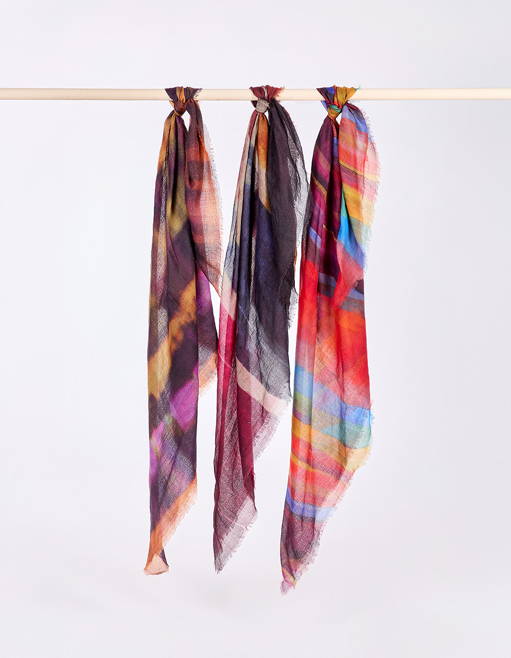 Foulard en laine imprimée imprimé La Fiancée