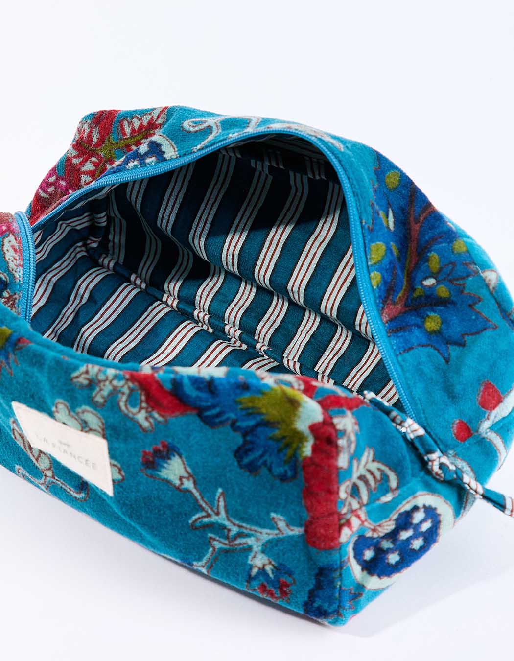 Petite pochette en velours imprimé La Fiancée
