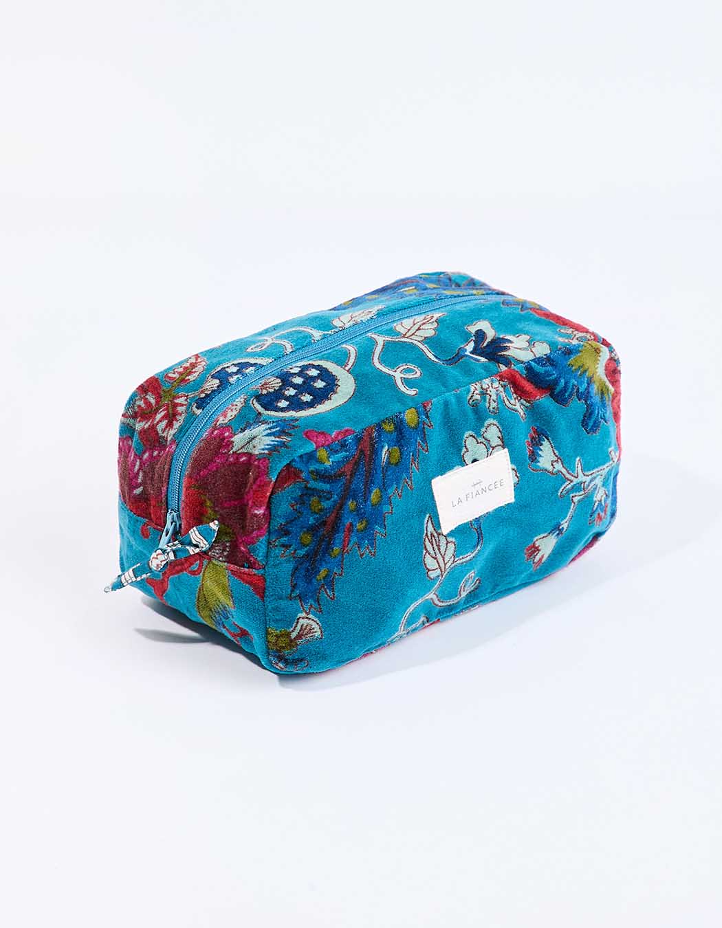 Petite pochette en velours imprimé La Fiancée