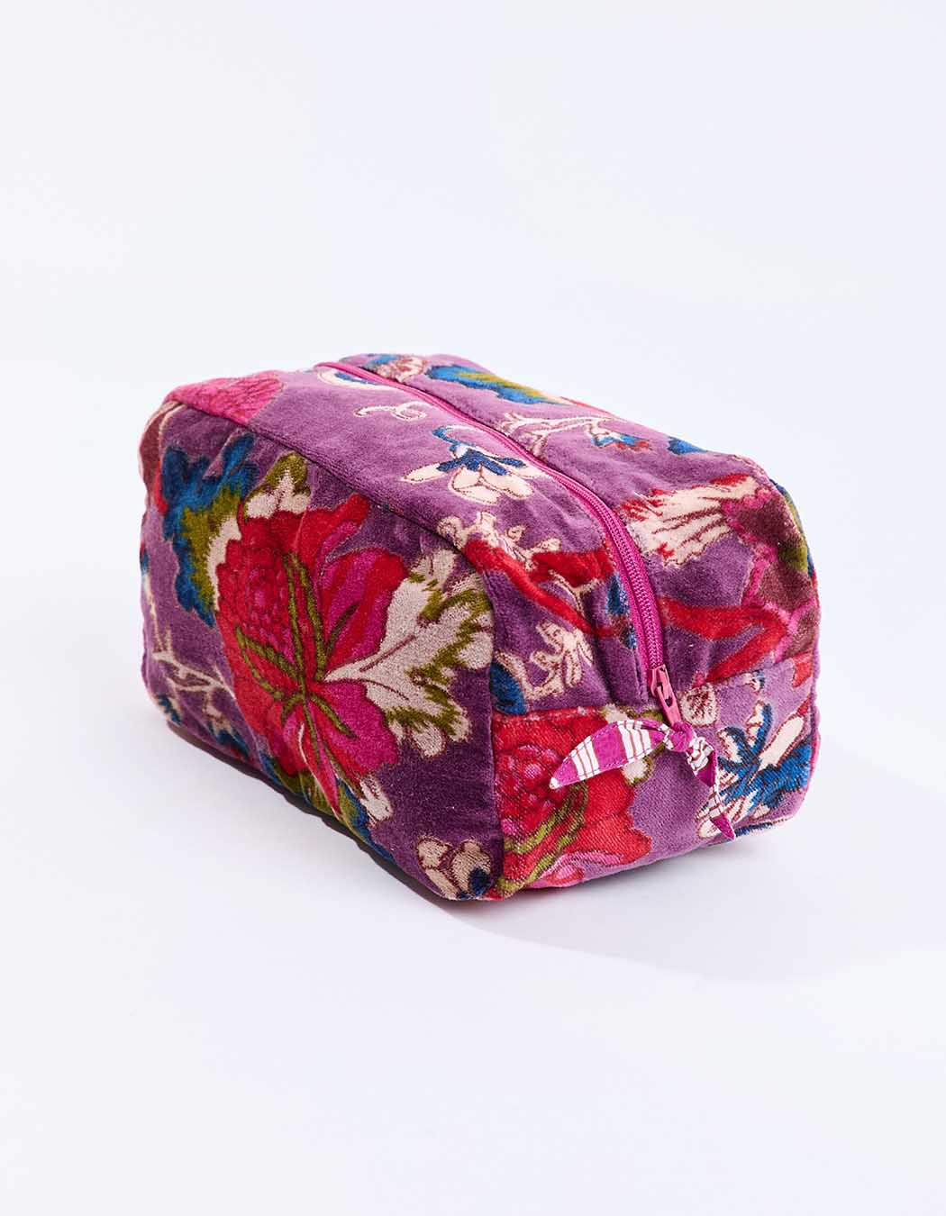 Petite pochette en velours imprimé La Fiancée