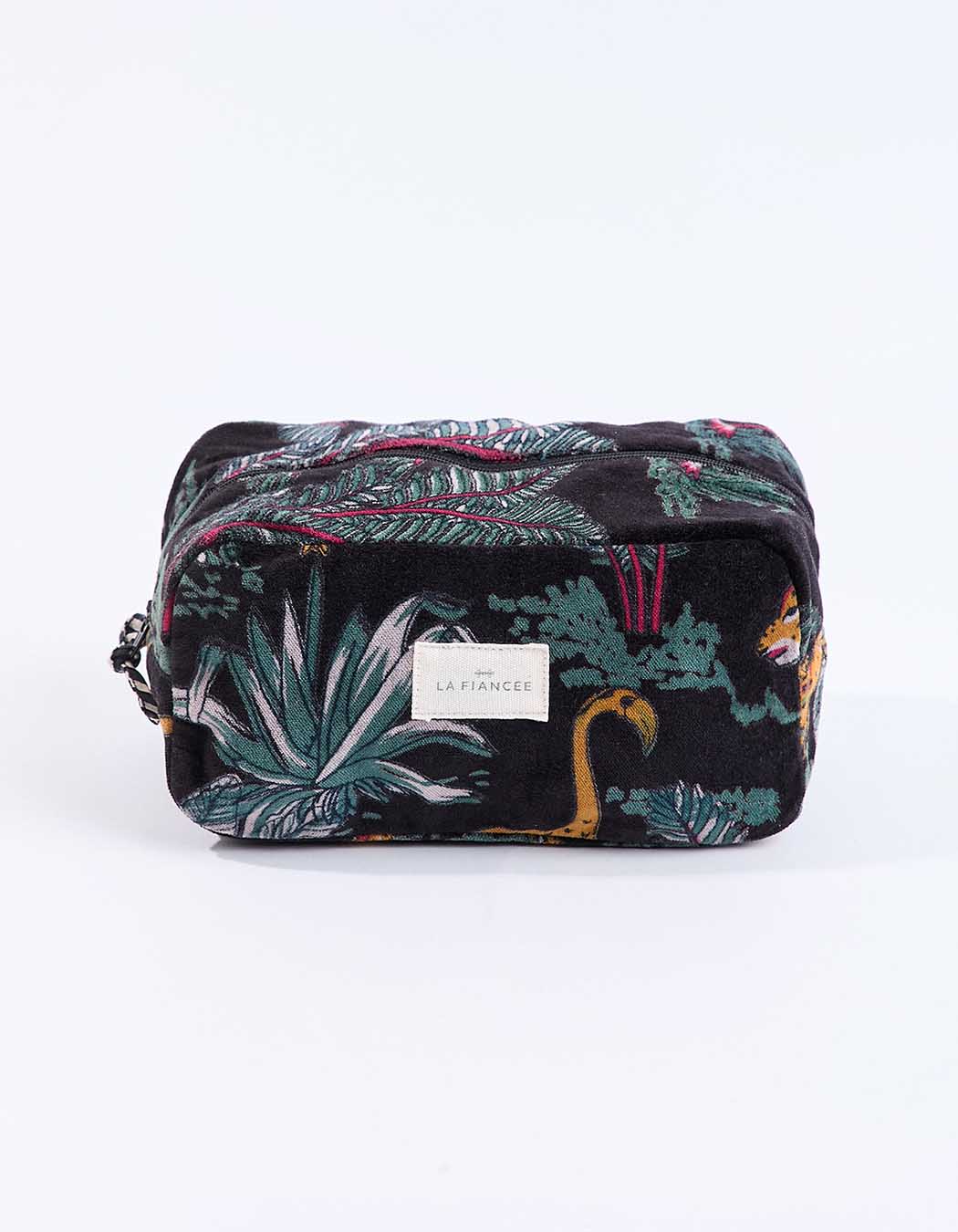 Petite pochette en velours imprimé La Fiancée