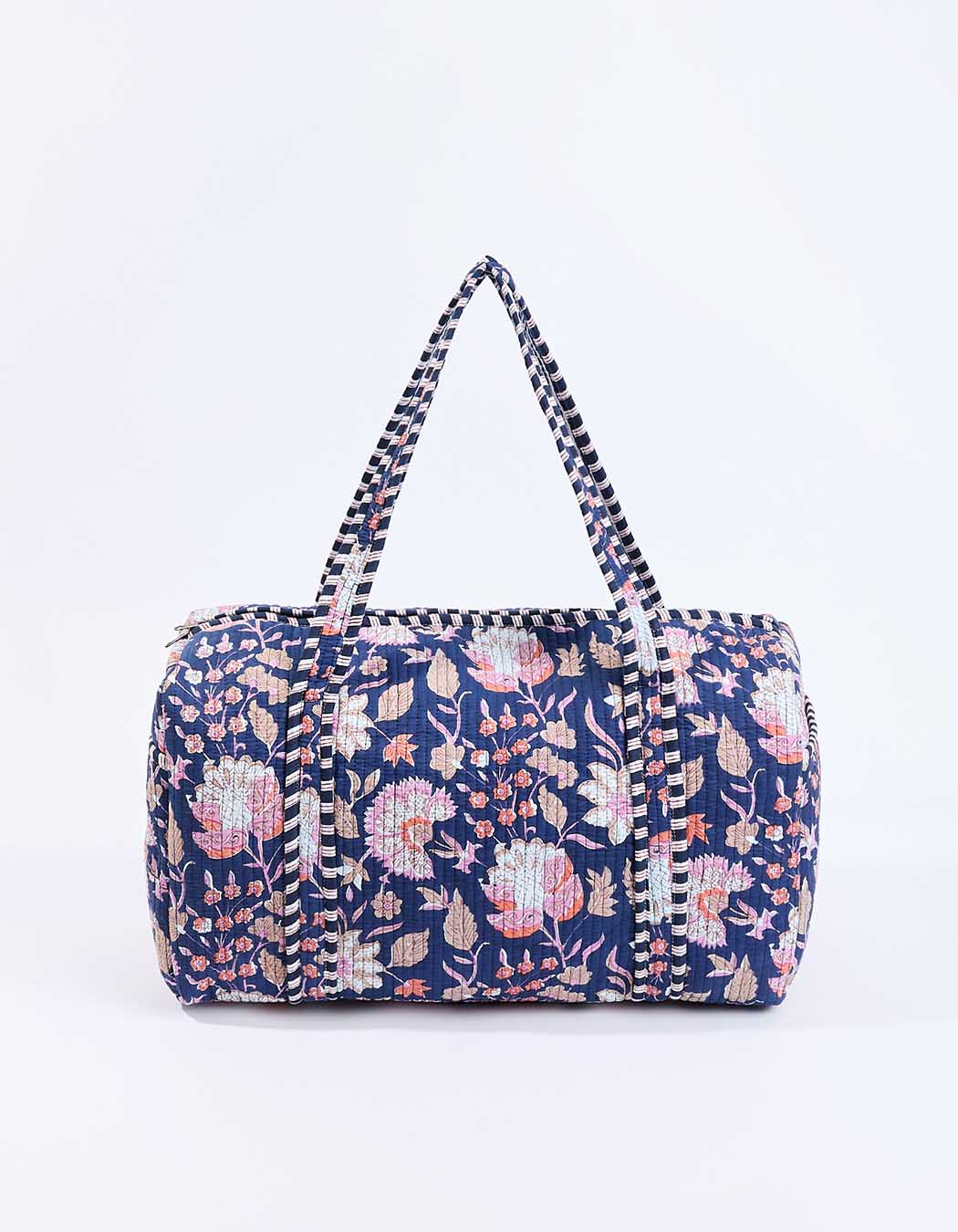 Sac week-end matelassé imprimé La Fiancée