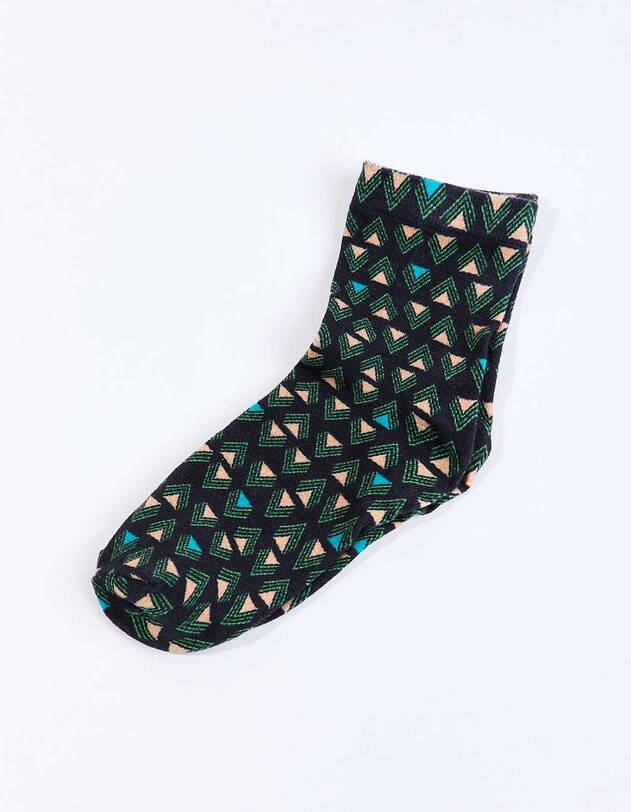 Paire de chaussettes imprim&eacute;es imprim&eacute; La Fianc&eacute;e