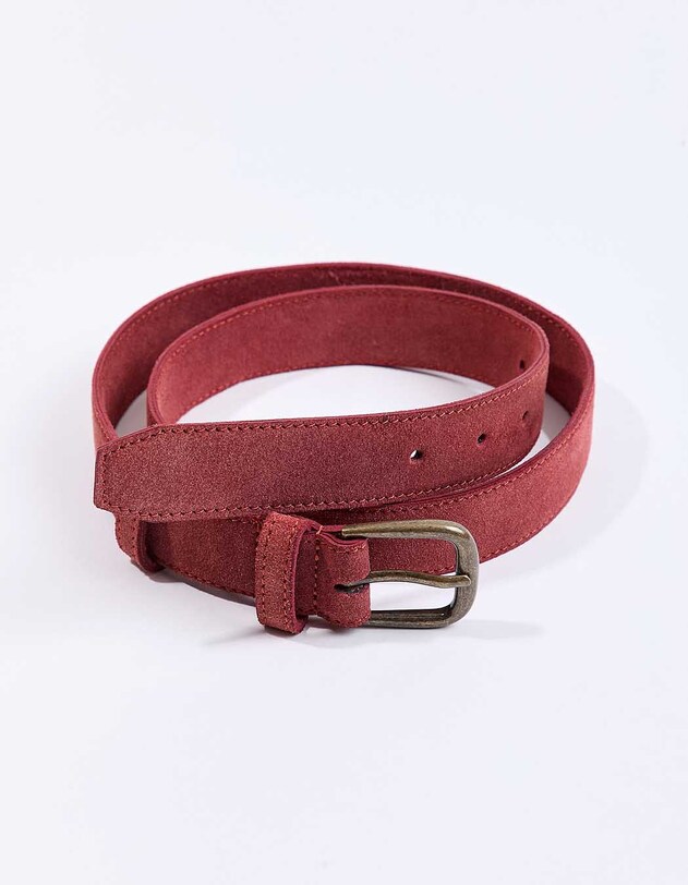 Ceinture cuir Suede MAZI