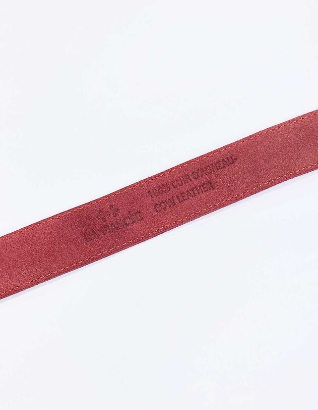 Ceinture cuir Suede MAZI