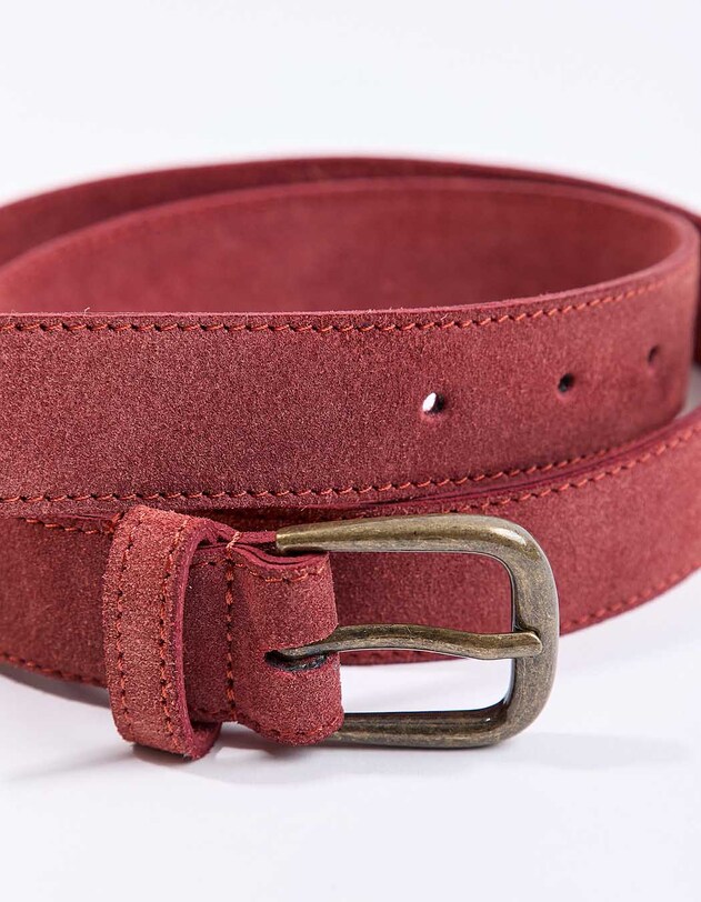 Ceinture cuir Suede MAZI