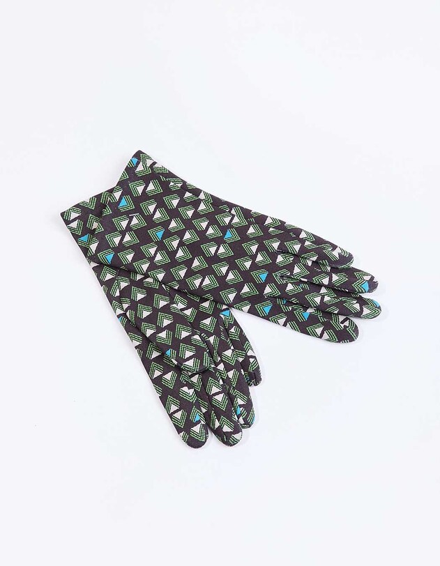 Gants imprim&eacute;s femme imprim&eacute; La Fianc&eacute;e