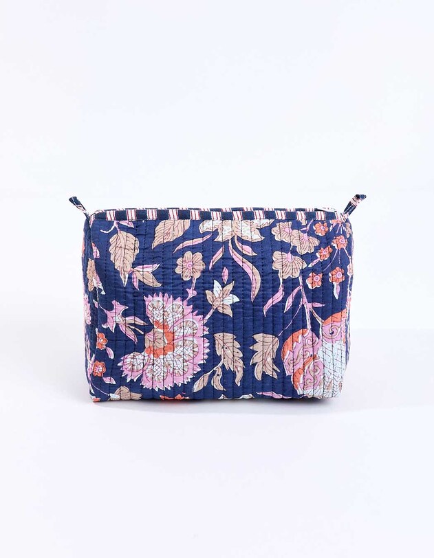 Trousse matelass&eacute;e imprim&eacute; La Fianc&eacute;e