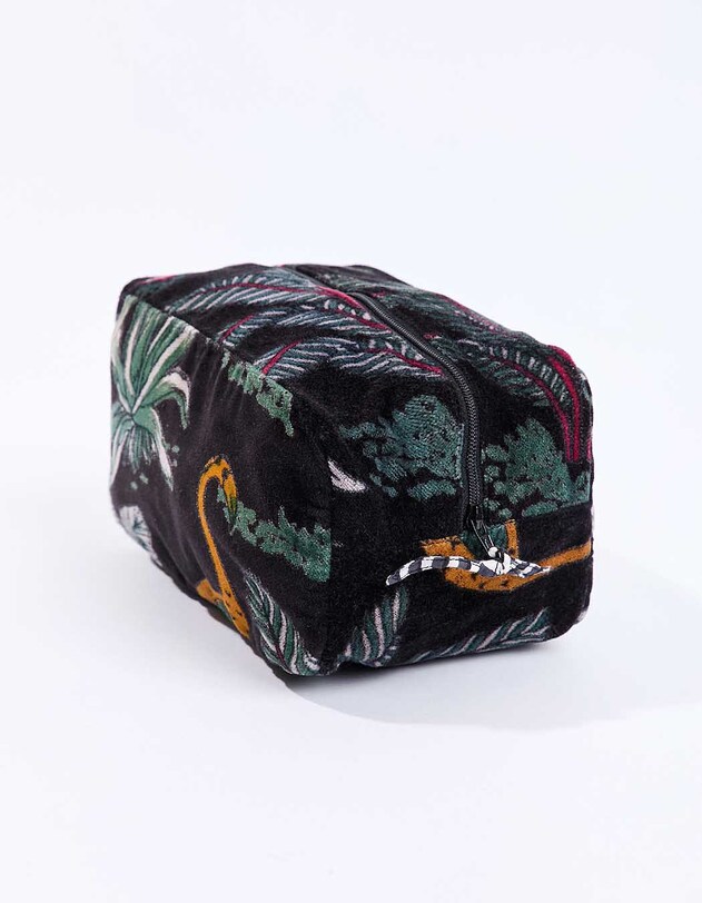 Petite pochette en velours imprim&eacute; La Fianc&eacute;e