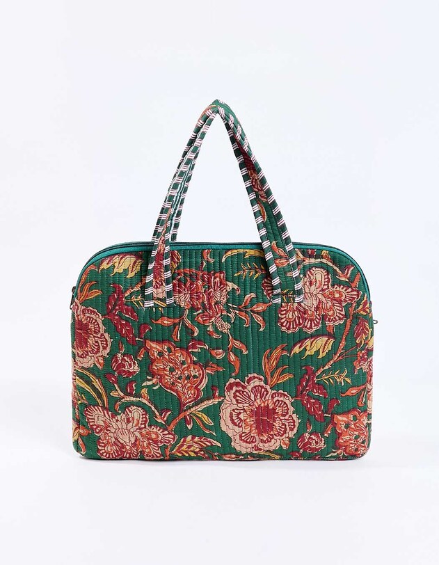 Sac ordinateur matelass&eacute; imprim&eacute; La Fianc&eacute;e