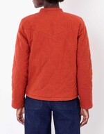 Veste matelassée flanelle coton bio imprimé La Fiancée