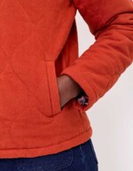 Veste matelassée flanelle coton bio imprimé La Fiancée