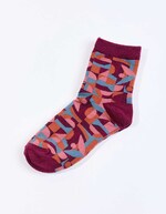 Paire de chaussettes maille imprimé La Fiancée