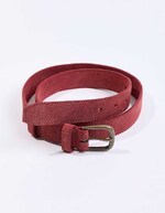 Ceinture cuir Suede imprimé La Fiancée
