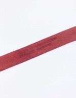 Ceinture cuir Suede imprimé La Fiancée