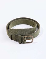 Ceinture cuir Suede imprimé La Fiancée