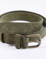 Ceinture cuir Suede imprimé La Fiancée