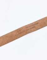 Ceinture cuir Suede imprimé La Fiancée