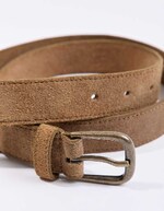 Ceinture cuir Suede imprimé La Fiancée