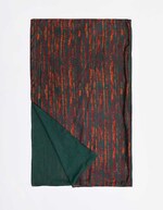 Foulard en soie doublé imprimé La Fiancée