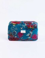 Grande pochette en velours imprimé La Fiancée