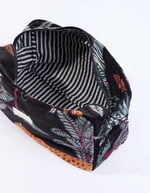 Grande pochette en velours imprimé La Fiancée