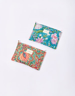 Petite pochette matelassée coton imprimé La Fiancée