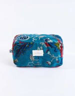 Petite pochette en velours imprimé La Fiancée