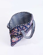 Sac ordinateur matelassé imprimé La Fiancée