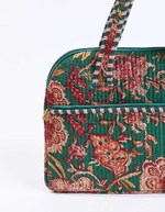 Sac ordinateur matelassé imprimé La Fiancée