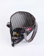 Sac ordinateur matelassé imprimé La Fiancée