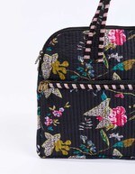 Sac ordinateur matelassé imprimé La Fiancée