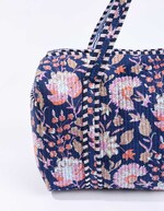Sac week-end matelassé imprimé La Fiancée