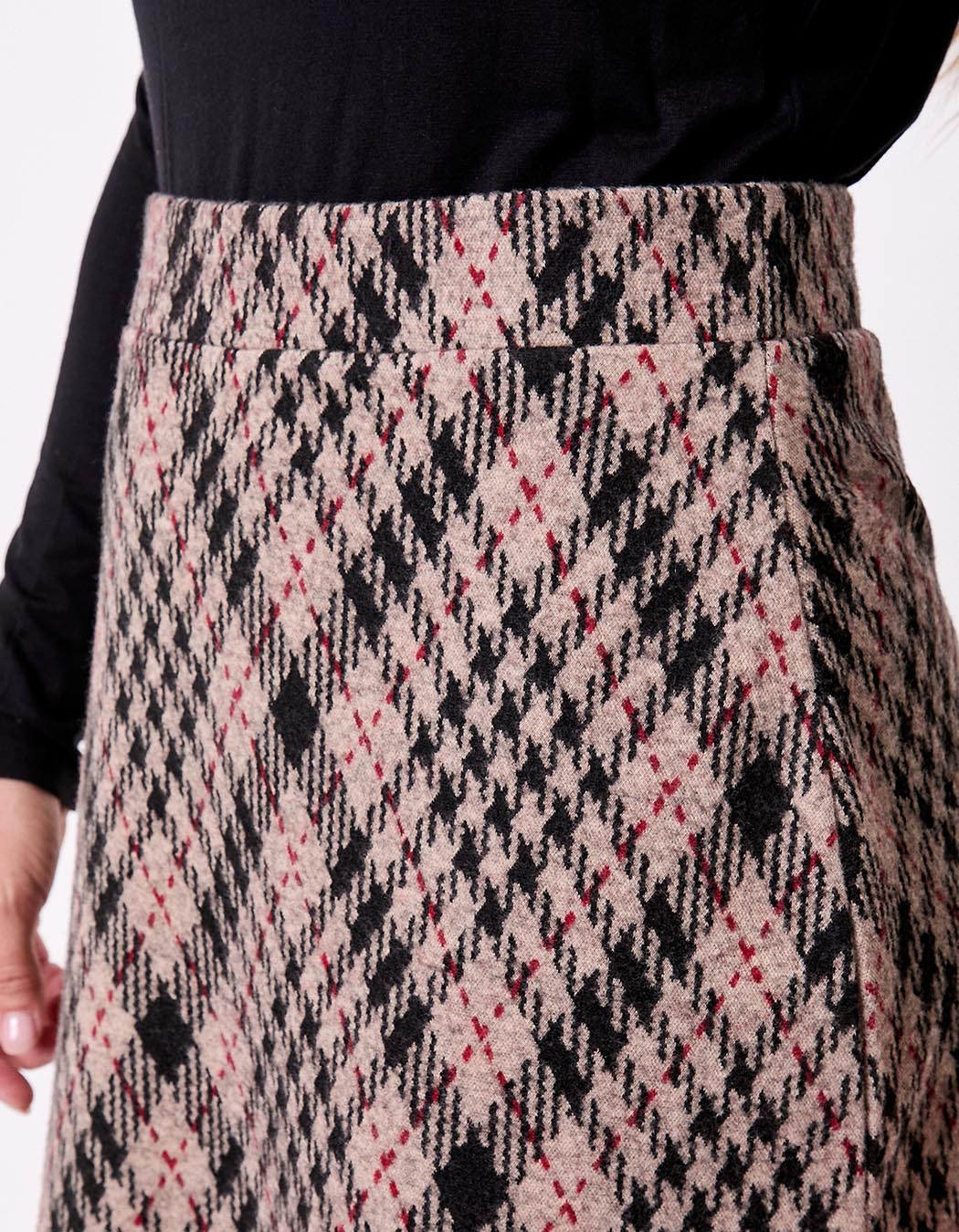 Jupe maille courte recyclée imprimé Princesse Nomade