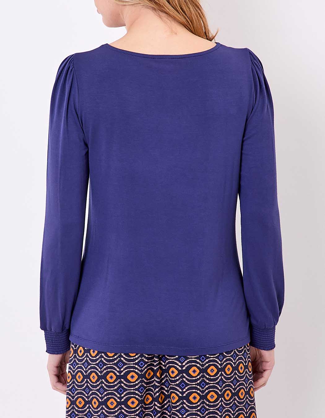 T-shirt fluide col rond imprimé Princesse Nomade