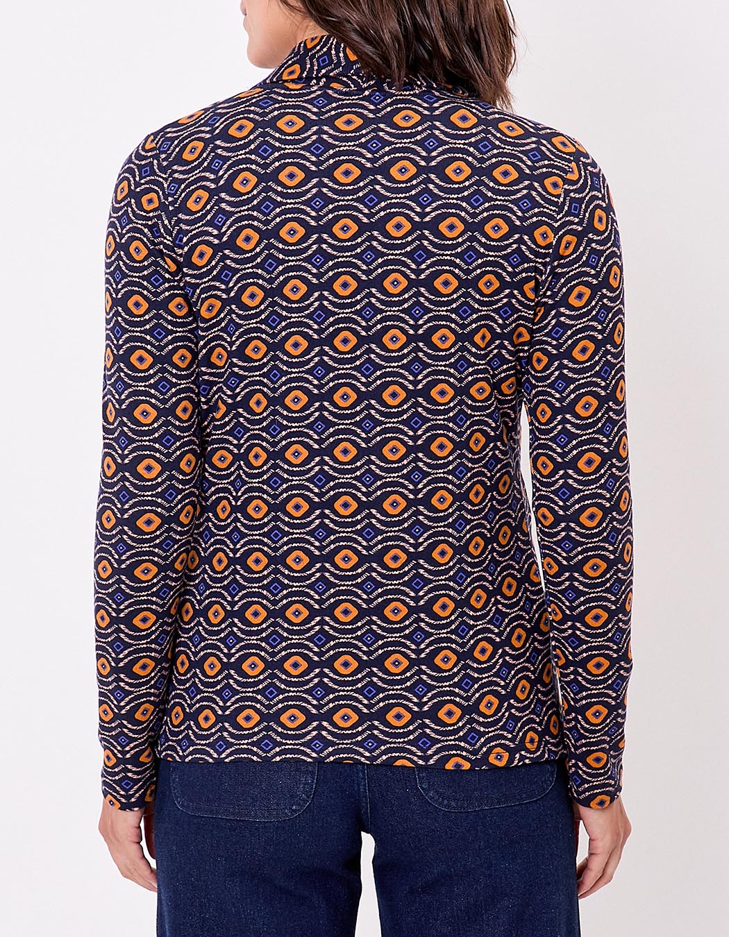 Veste souple ajustée maille imprimé La Fiancée