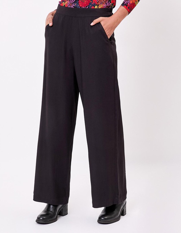 Pantalon ample &eacute;lastiqu&eacute;e fluide imprim&eacute; Princesse Nomade