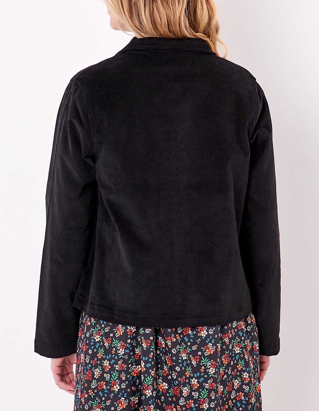 Veste velours c&ocirc;tel&eacute; bio imprim&eacute; Princesse Nomade