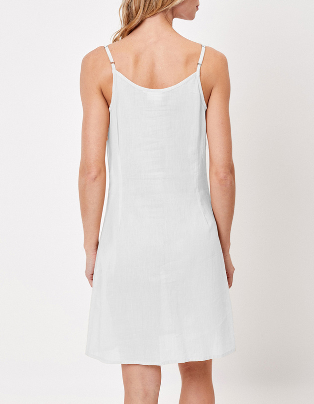 Dessous de robe en voile de coton bio imprim&eacute; La Fianc&eacute;e