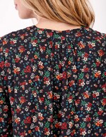 Robe fluide ample doublée imprimé Princesse Nomade