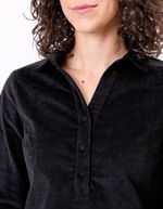 Robe droite velours côtelé bio imprimé Princesse Nomade
