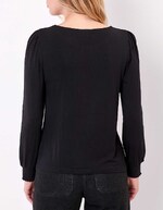 T-shirt fluide col rond imprimé Princesse Nomade